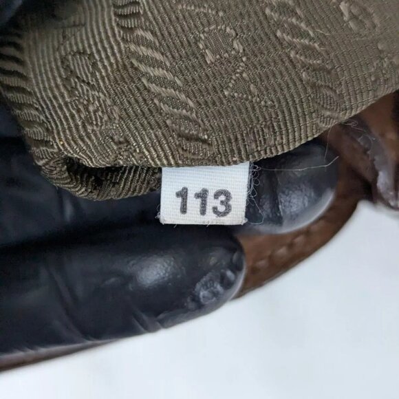 Authentic PRADA Vitello Dino Top Handle Tote Bag Made in Italy - Picture 7 of 16